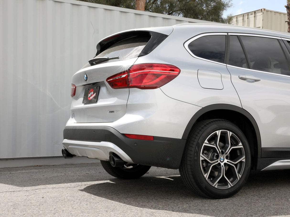 aFe Mach Force-Xp 3 IN to 2-1/2 IN 304 Stainless Steel Axle-Back Exhaust System - BMW B48 X1