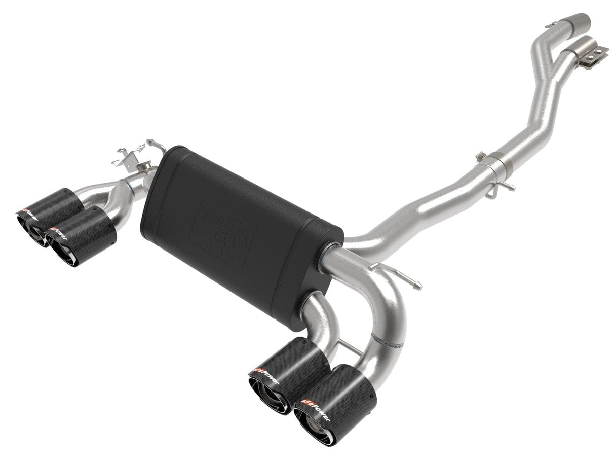 aFe Mach Force-Xp 3 IN to 2-1/2 IN 304 Stainless Steel Cat-Back Exhaust System - BMW F87 M2 Competition
