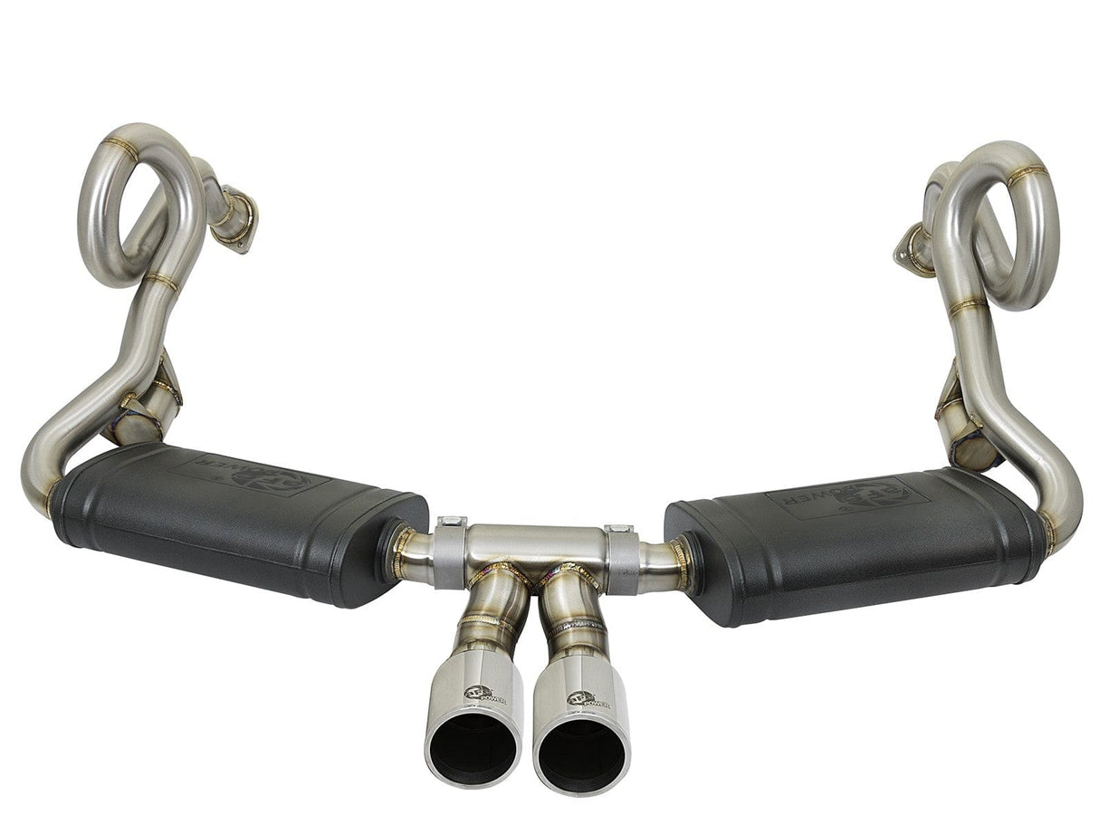 aFe Mach Force-Xp 2" 304 Stainless Steel Cat-Back Exhaust System - Porsche / 981 / Boxster / Cayman / S Models