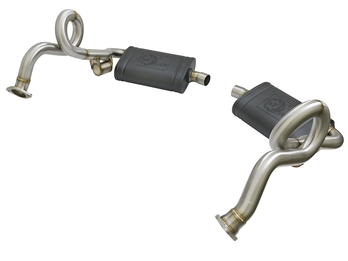 aFe Mach Force-Xp 2" 304 Stainless Steel Cat-Back Exhaust System - Porsche / 981 / Boxster / Cayman / S Models