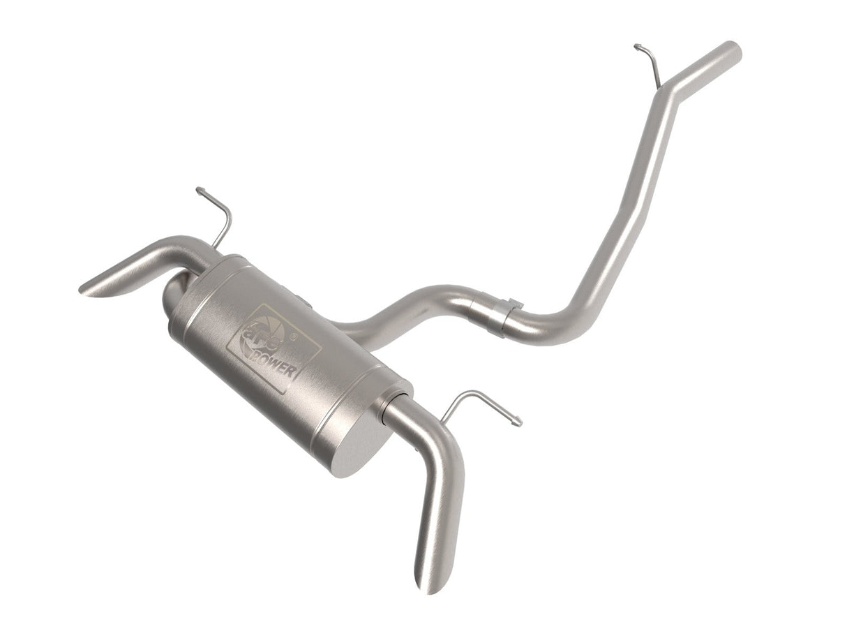 aFe Mach Force-Xp 3 IN to 2-1/2 IN 304 Stainless Steel Cat-Back Exhaust System - Audi 2.0T B9 Q3