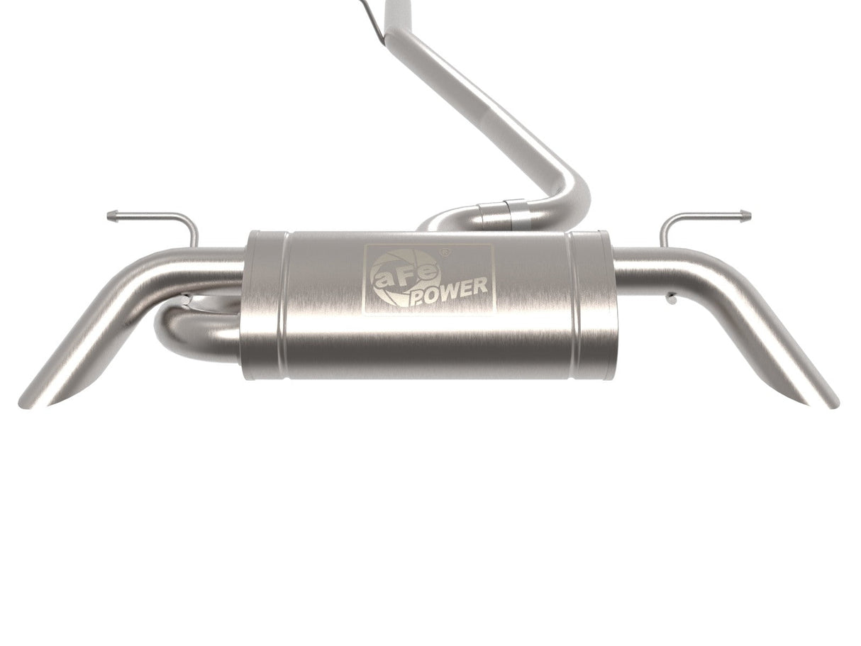 aFe Mach Force-Xp 3 IN to 2-1/2 IN 304 Stainless Steel Cat-Back Exhaust System - Audi 2.0T B9 Q3
