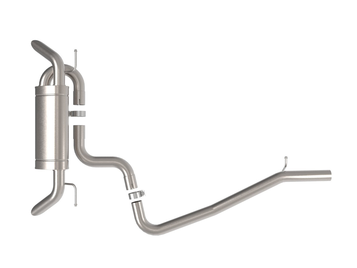 aFe Mach Force-Xp 3 IN to 2-1/2 IN 304 Stainless Steel Cat-Back Exhaust System - Audi 2.0T B9 Q3