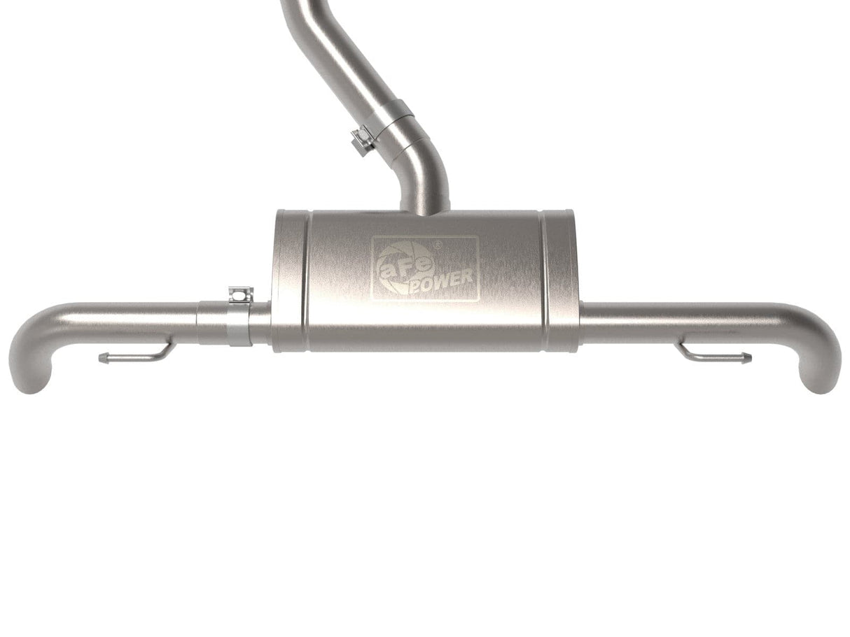 aFe Mach Force-XP 3 IN to 2-1/2 IN 304 Stainless Steel Cat-Back Exhaust System - Audi 2.0T / B9 / Q5