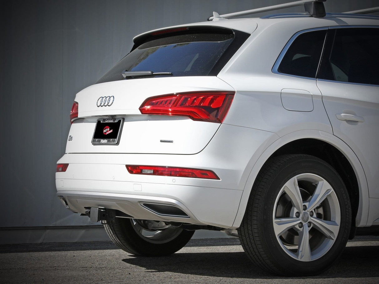 aFe Mach Force-XP 3 IN to 2-1/2 IN 304 Stainless Steel Cat-Back Exhaust System - Audi 2.0T / B9 / Q5