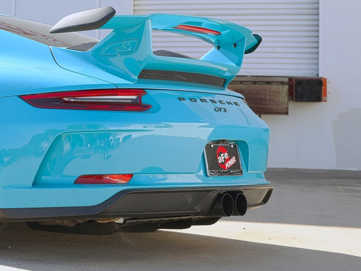 aFe MACH Force-XP Stainless Steel Cat-Back Exhaust System - Porsche 911 GT3 991.1 H6 3.8L & 991.2 H6 4.0L