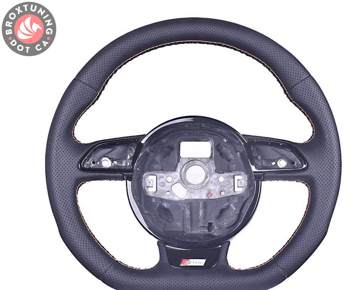 Audi S3 | RS3 | S4 | RS4 | S5 | RS5 | S6 | RS6 | S7 | RS7 | SQ5 S-Line OEM Upgraded Customized Steering Wheel 2012-2018