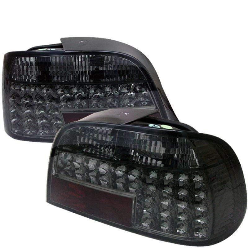 Spyder BMW E38 7-Series 95-01 LED Tail Lights - Smoke