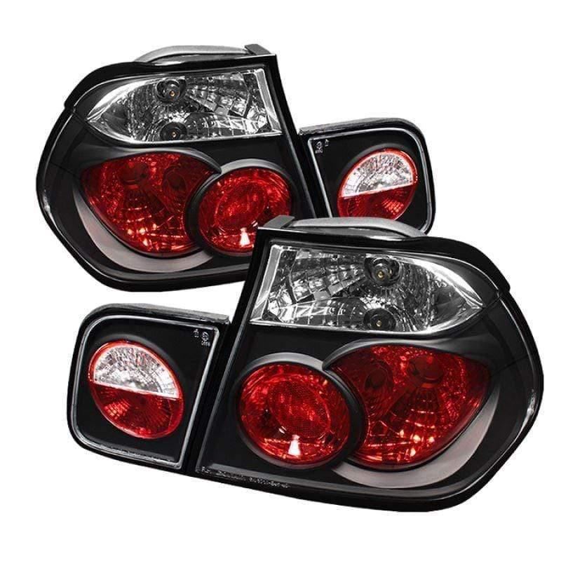Spyder BMW E46 3-Series 99-01 4Dr Euro Style Tail Lights- Black