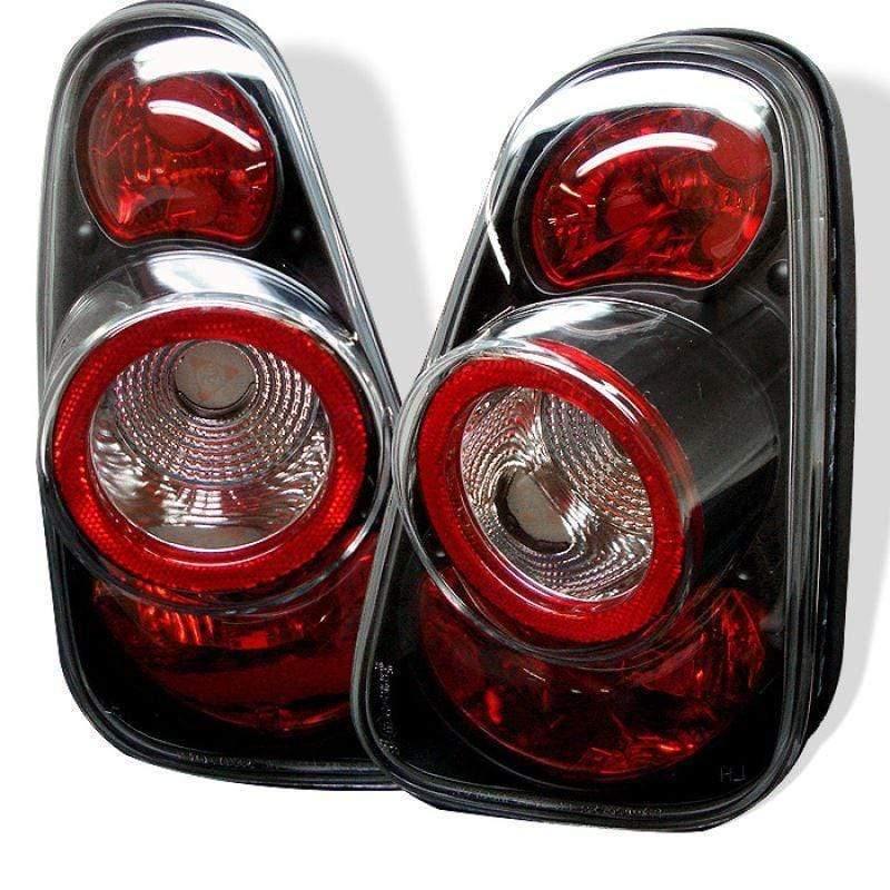 Spyder Mini Cooper 02-06 / Cooper Convertibles 05-08 Euro Style Tail Lights - Black