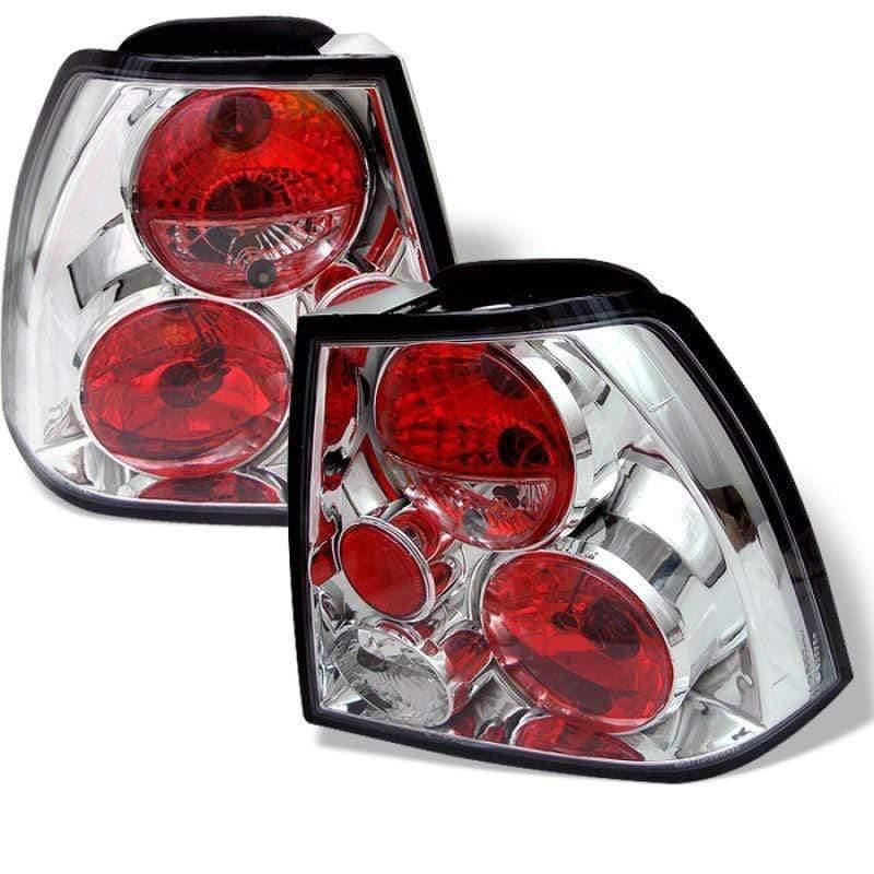 Spyder Volkswagen Jetta 99-04 Euro Style Tail Lights - Chrome