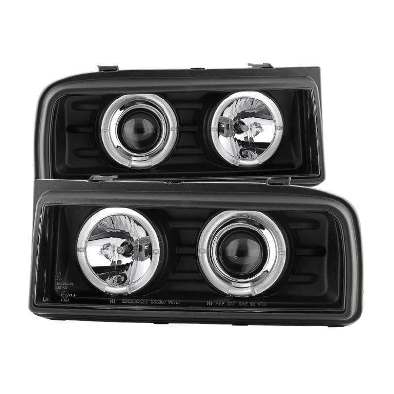 Spyder Volkswagen Corrado 90-94 Projector Headlights - Black