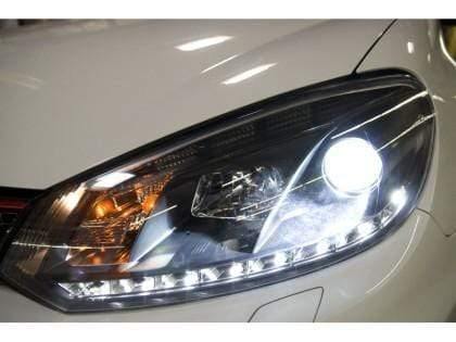 Spyder Volkswagen Golf / GTI 10-13 Projector Headlights - Black