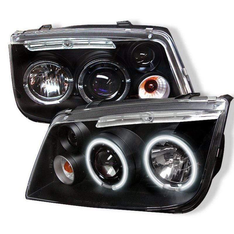 Spyder Volkswagen Jetta 99-05 Projector Headlights - Black