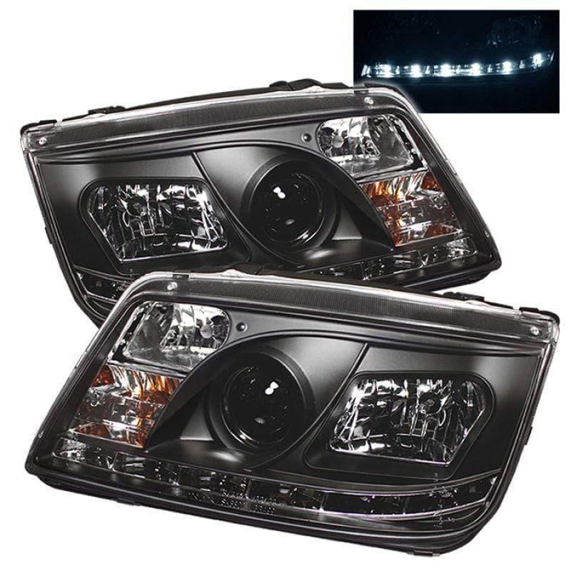 Spyder Volkswagen Jetta 99-05 Projector Headlights - Black