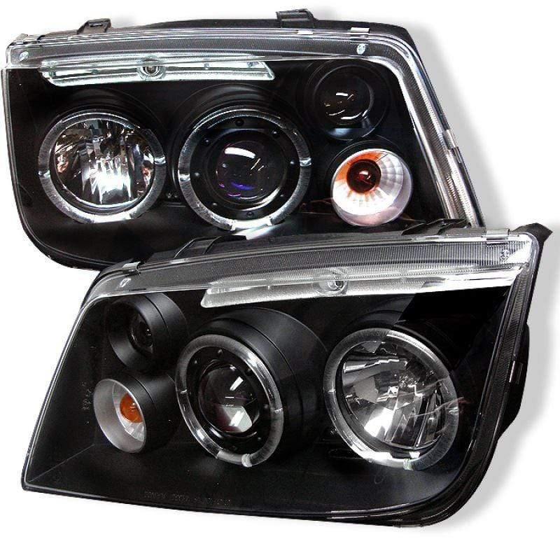 Spyder Volkswagen Jetta 99-05 Projector Headlights - Black