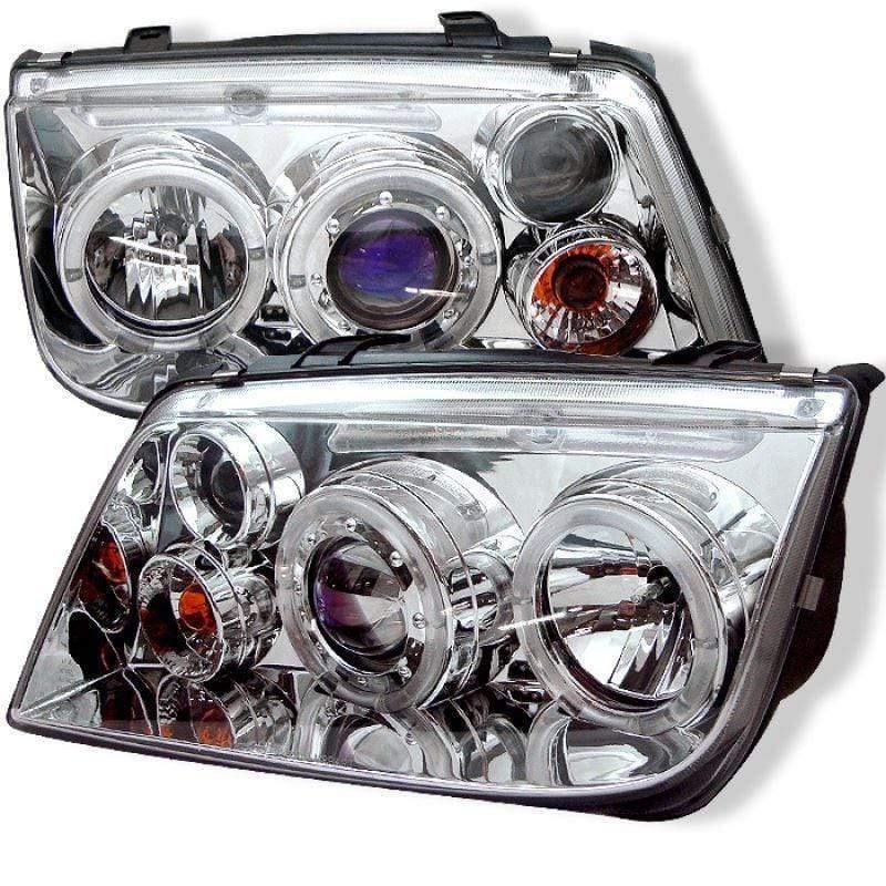 Spyder Volkswagen Jetta 99-05 Projector Headlights - Chrome