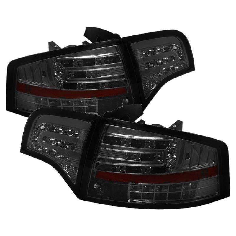 Spyder Audi A4 4Dr 06-08 LED Tail Lights - Smoke