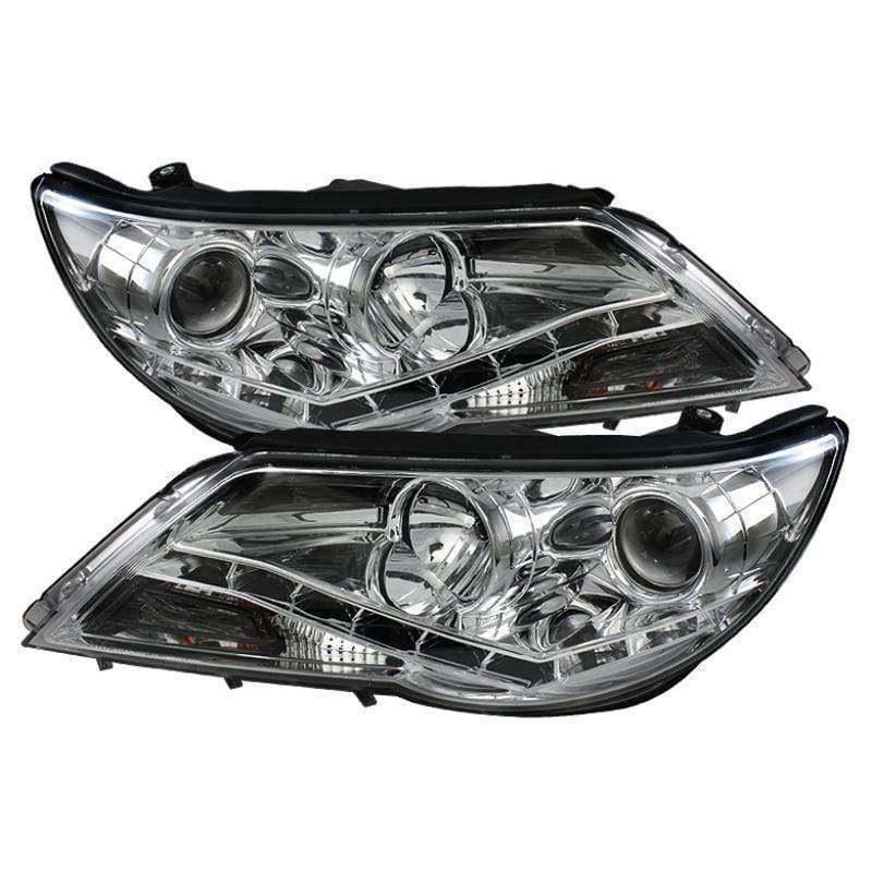 Spyder Volkswagen Tiguan 09-11 Projector Headlights - Chrome