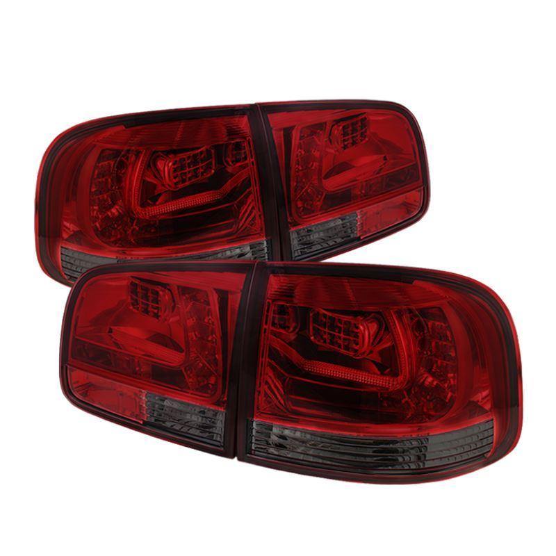 Spyder Volkswagen Touareg 03-07 LED Tail Lights - Red Smoke