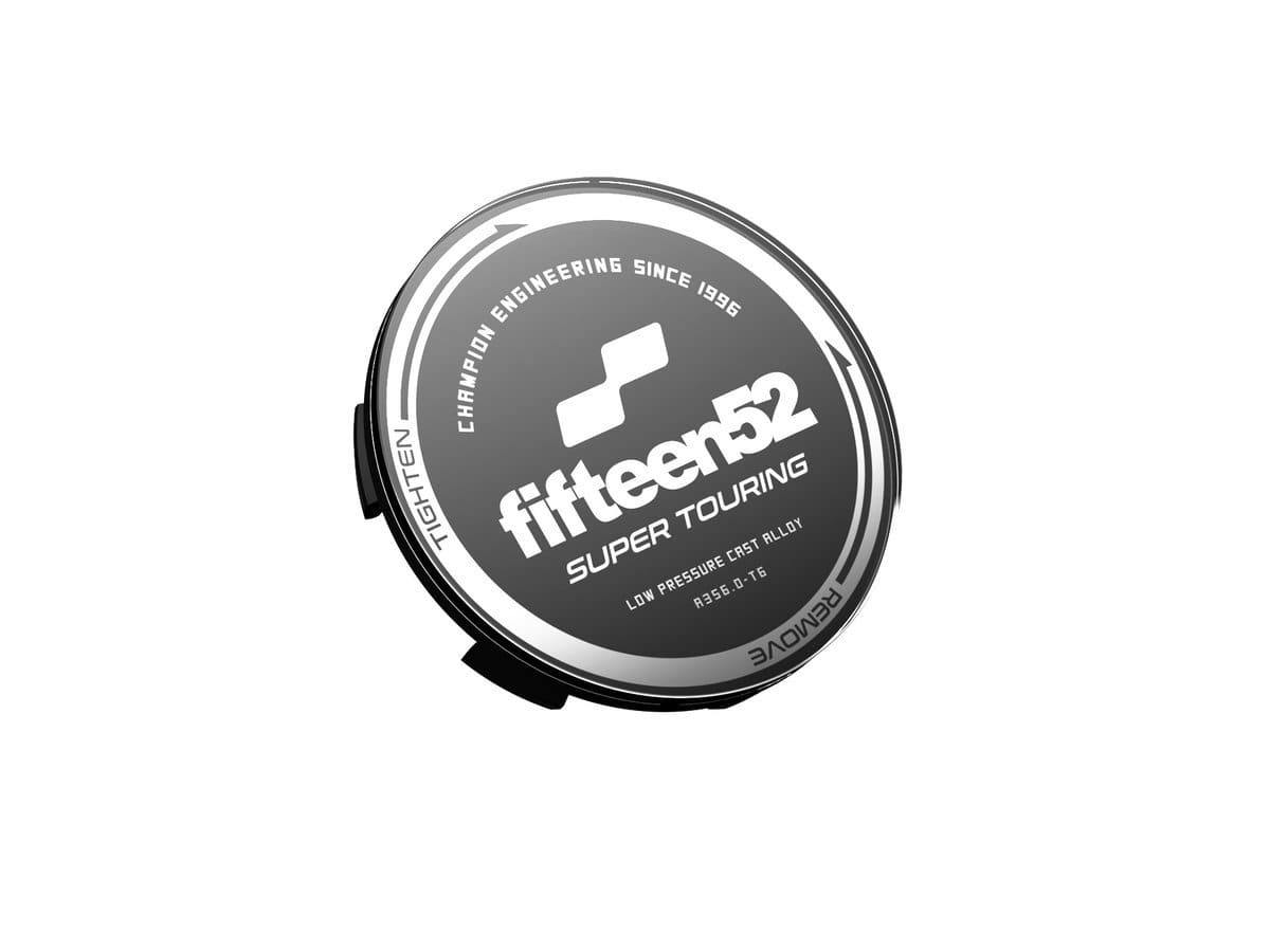 fifteen52 Super Touring Center Cap - Black/Chrome