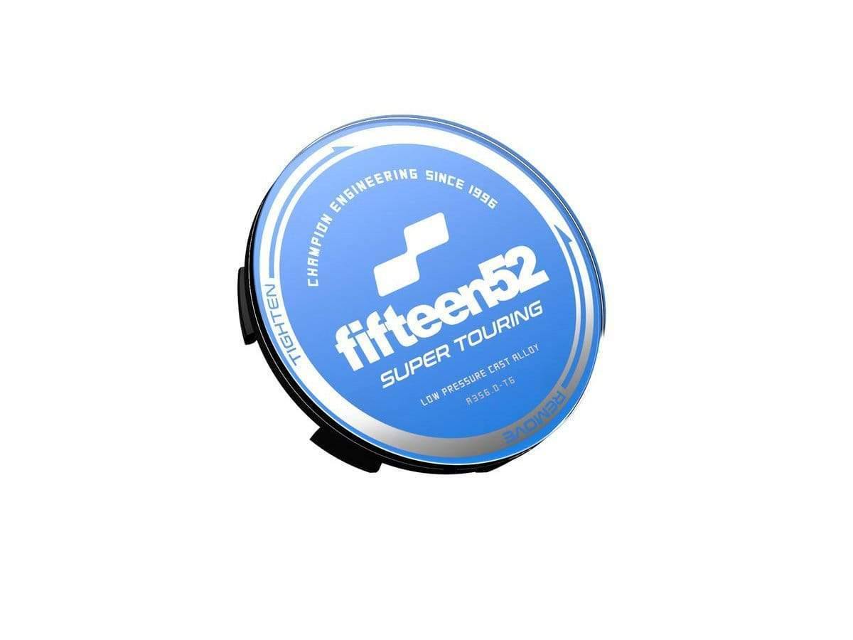 fifteen52 Super Touring Center Cap - Blue/Chrome