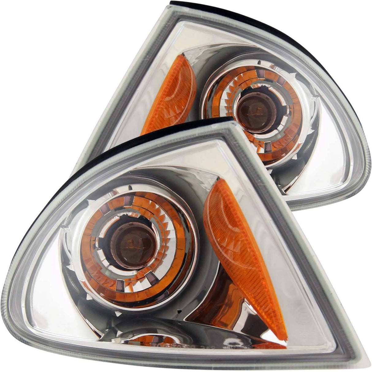 ANZO Euro Corner Lights w/ Amber Reflector - BMW / E46 / 1999-2001