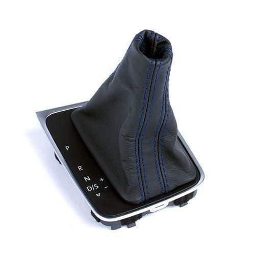 BFI MK7 DSG / Automatic Shift Boot - Leather (RED STITCHING)