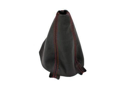 BFI B6/B7 Manual Shift Boot - Leather (RED STITCHING)