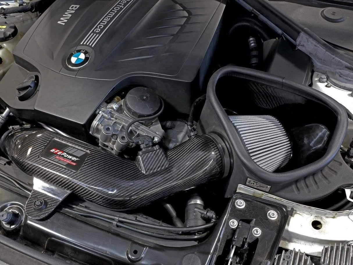 aFe Track Series Carbon Fiber Intake System w/ filter