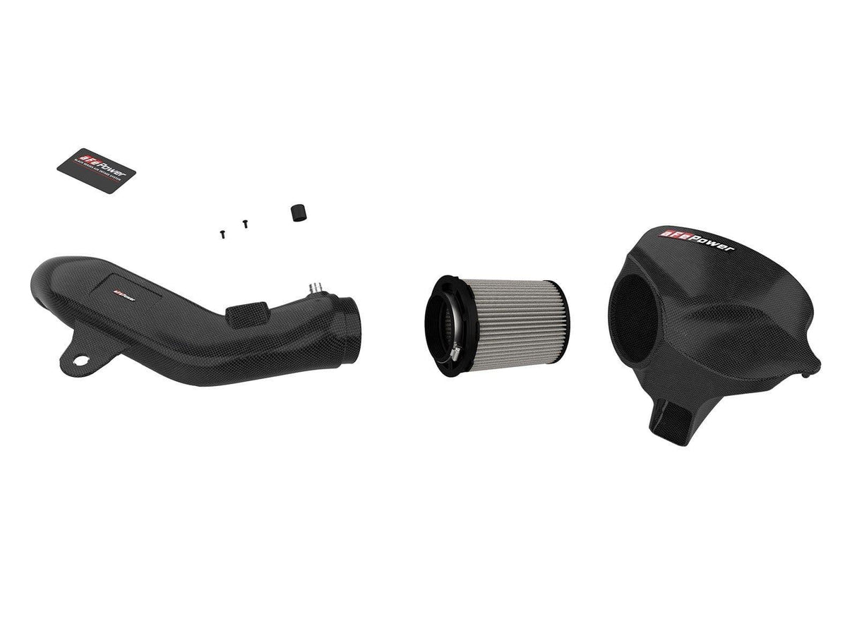 aFe Black Series Momentum Carbon Fiber Cold Air Intake System w/ Filter