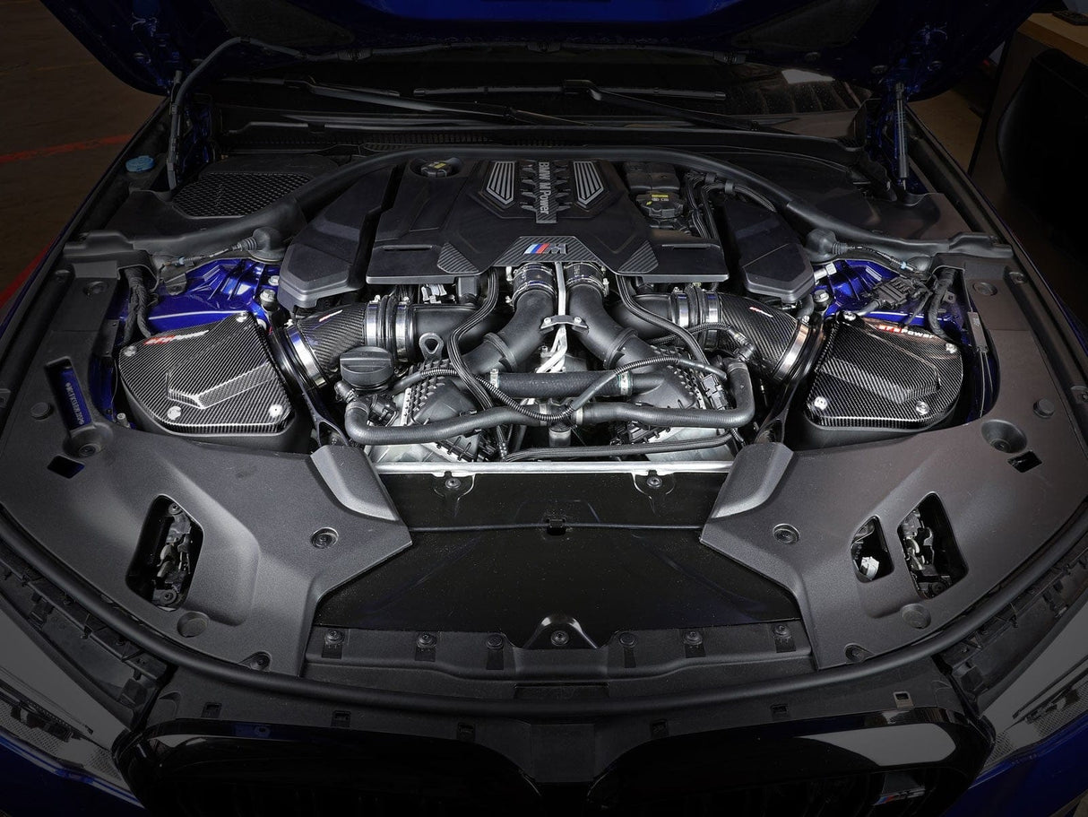 aFe Black Series Carbon Fiber Cold Air Intake System - BMW F90 M5