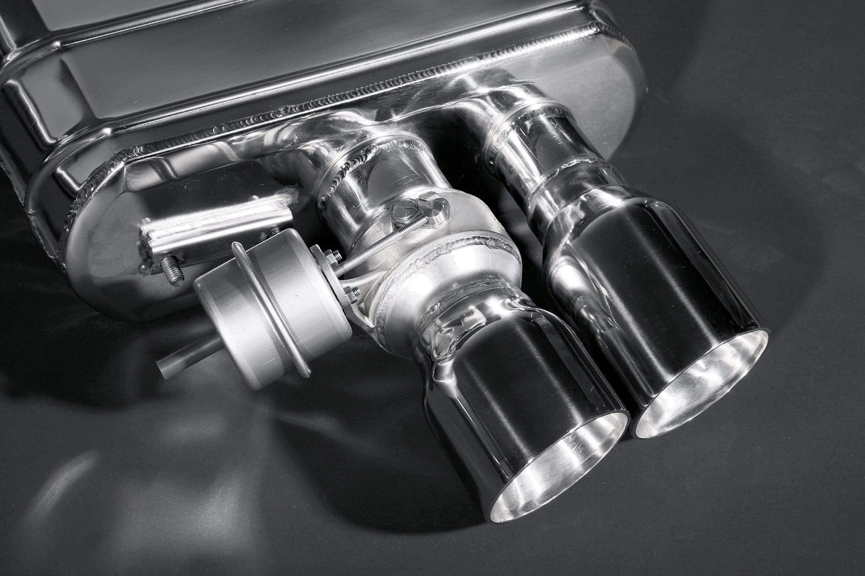 Ferrari 599 Valved Exhaust System with Cat Delete Pipes (No Remote) (NLA)
