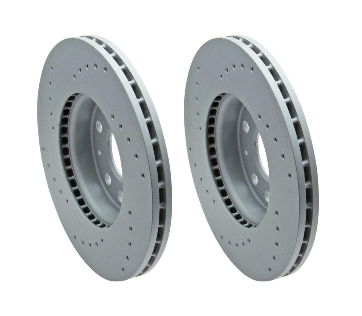 Cross Drilled Rotor Kit (Front 288x25mm) - VW/Audi / Mk5 / Mk6 / Golf / Jetta / 2.5L / TDI