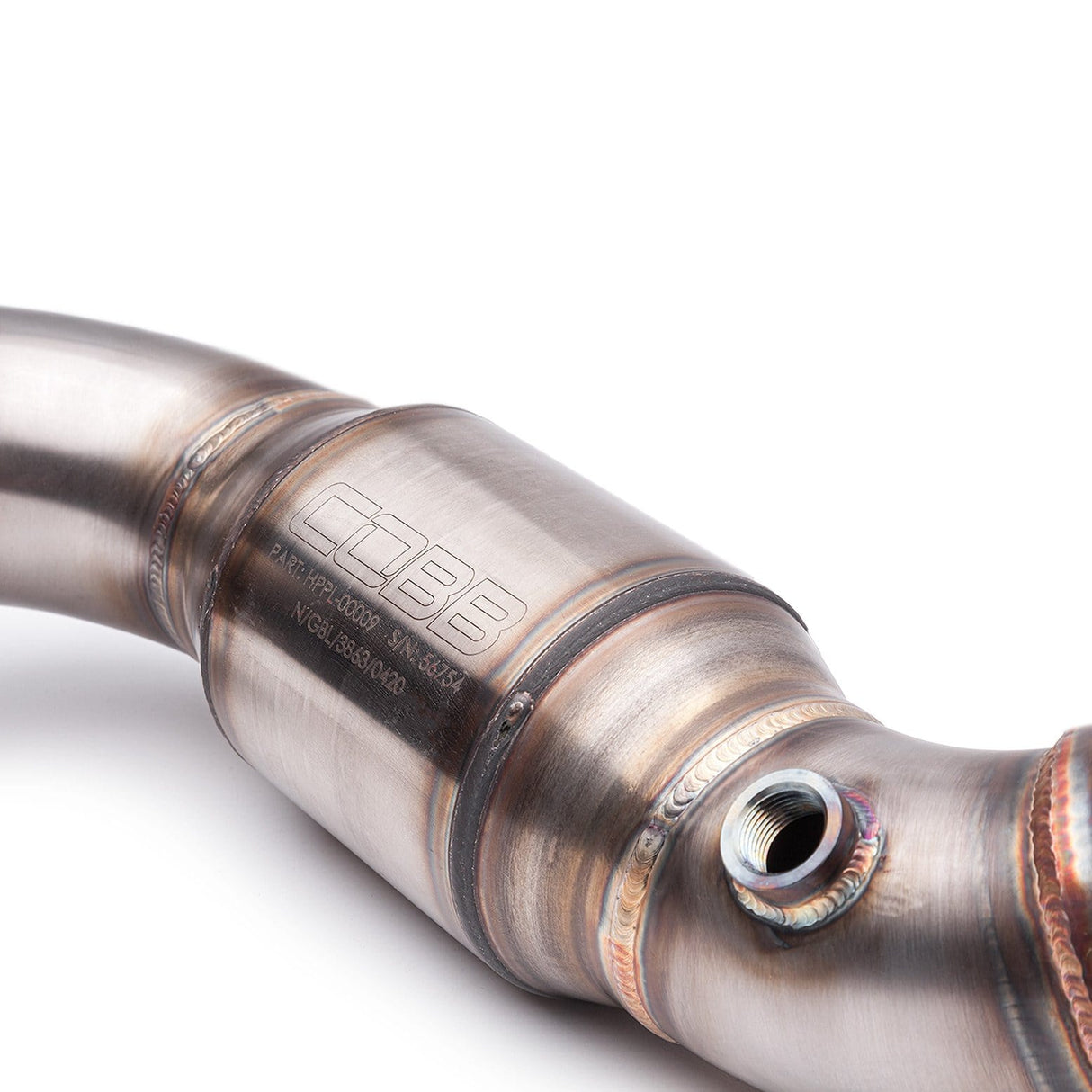 COBB GESI Catted 3" Downpipe - VW/Audi / Mk7 Golf R / Mk7.5 Golf R / 8V A3 & S3 Quattro - (NLA)