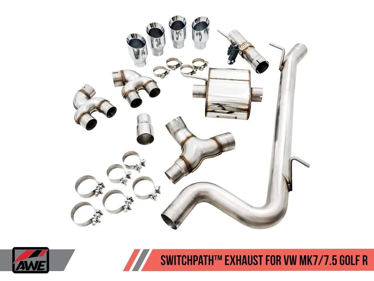 AWE Tuning Mk7 Golf R Exhaust System