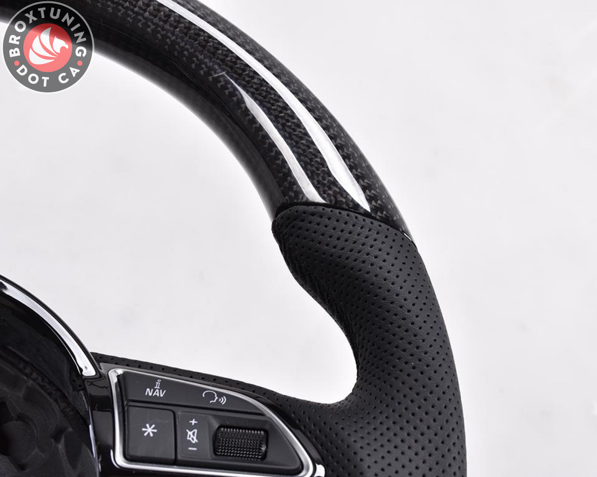 Audi A3 | A4 | A5 | A6 | A7 | A8 | Q3 4 Spoke OEM Upgraded Customized Steering Wheel 2013-2016