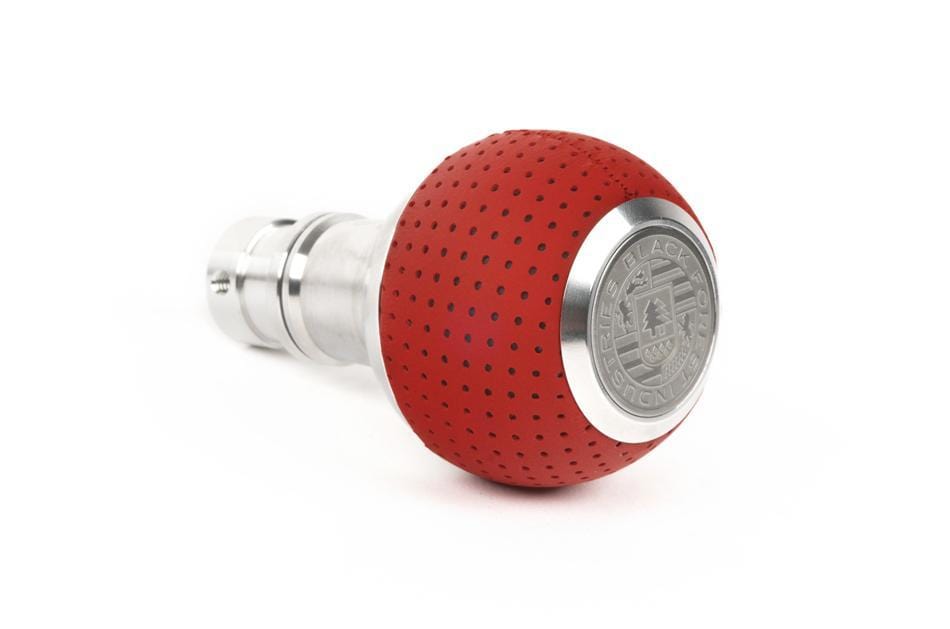 BFI GS2 Heavy Weight Shift Knob - Rosso Centaurus Leather (Porsche 964-997 Fitment)
