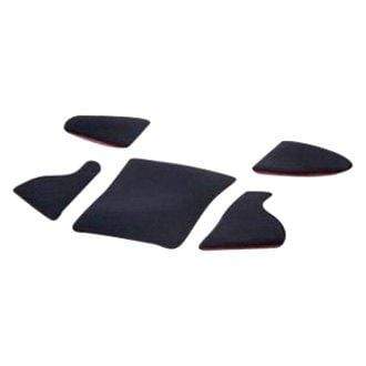 Recaro Pad-Kit L for P 1300 GT Bottom Part (Set of 5 w/o Seat Cushion) - Red