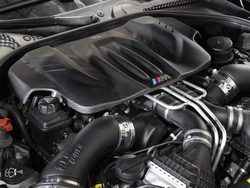 aFe Matte Carbon Fiber Engine Cover - F1X M5 | M6 S63 4.4L (NLA)