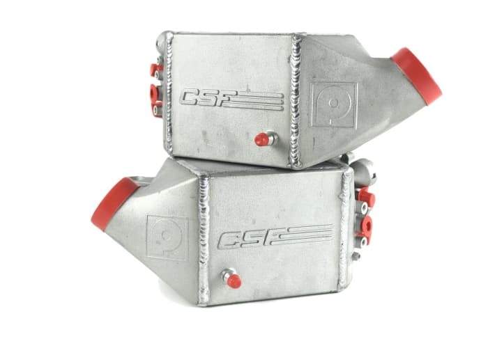 CSF Twin Charge-Air-Cooler Set / BMW / M5 / M6 / F10 / F06 / F12 / F13 / Raw Finish