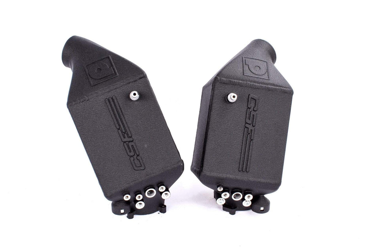 CSF Twin Charge-Air-Cooler Set / BMW / M5 / M6 / F10 / F06 / F12 / F13 / Crinkle Black