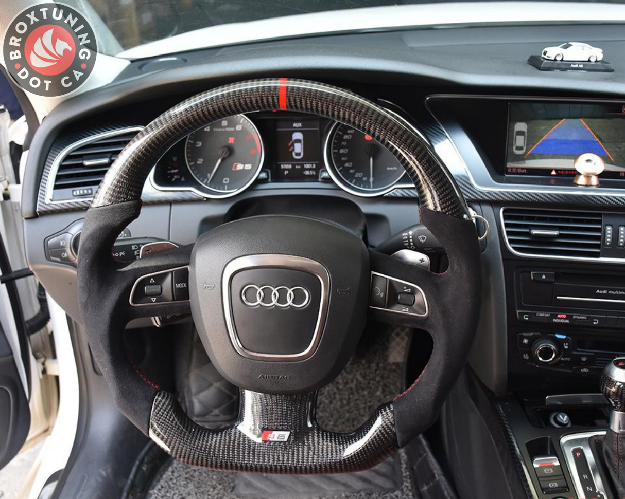 Audi A3 | A4 | A5 | A6 | Q5 | Q7 | S5 | S4 OEM Upgraded Customized Steering Wheel 2005-2011