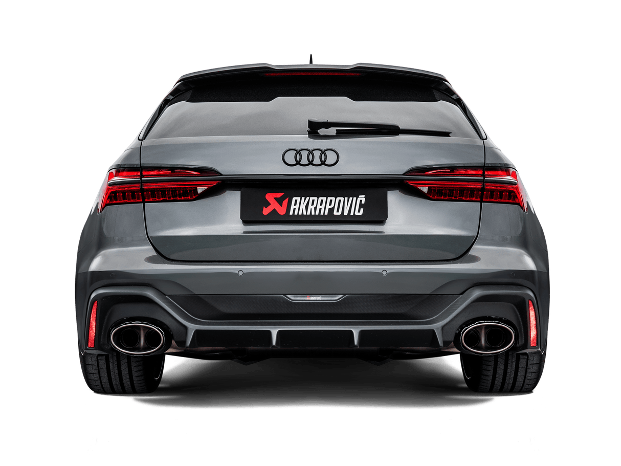 Akrapovic Evolution Line Cat Back (Titanium) - Audi 20-22 RS6 Avant