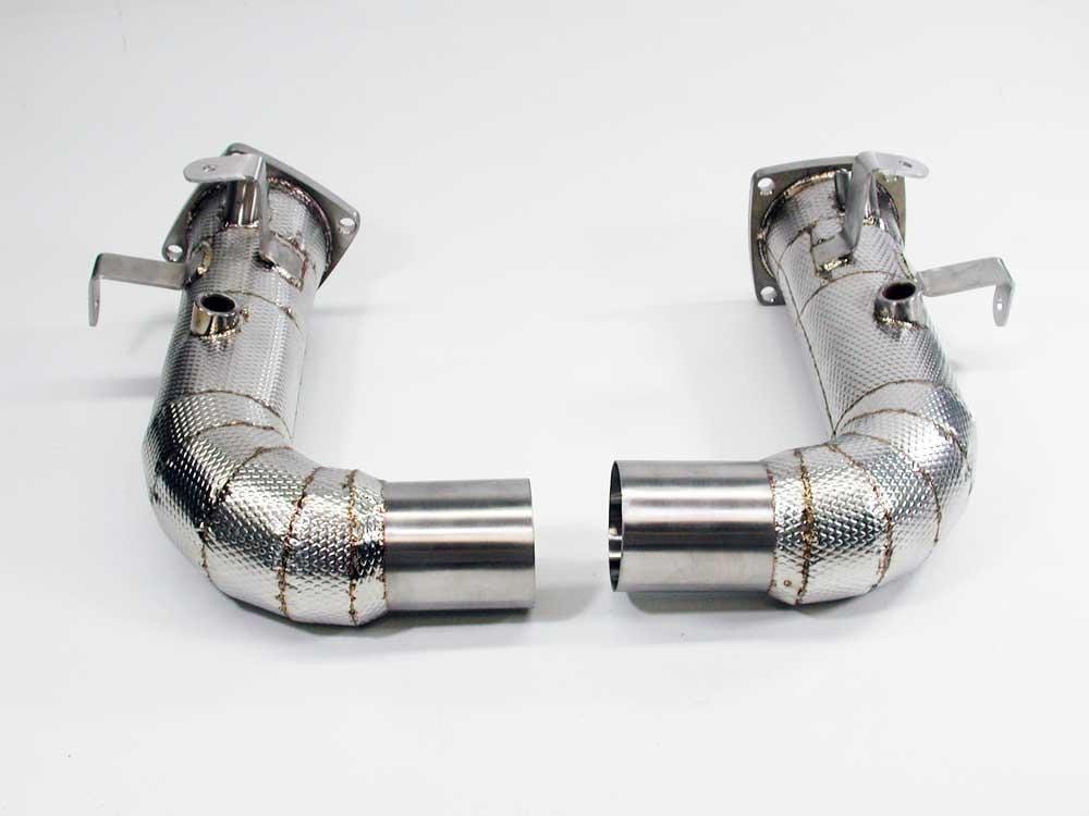 Racing Dynamics Porsche 991.2 Cat By-Pass Pipes - (NLA)