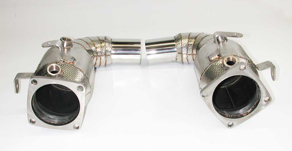 Racing Dynamics Cat By-Pass Pipes / Porsche 991 Turbo - (NLA)
