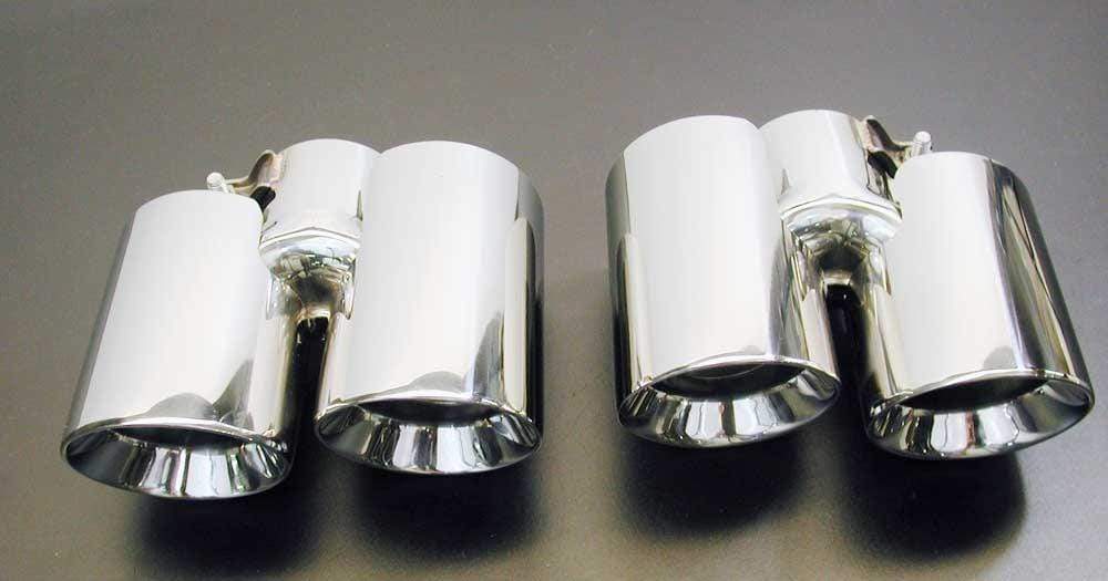 Racing Dynamics Dual Tailpipe Tips | Porsche 997