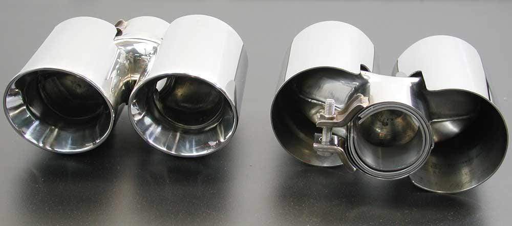 Racing Dynamics Dual Tailpipe Tips | Porsche 997