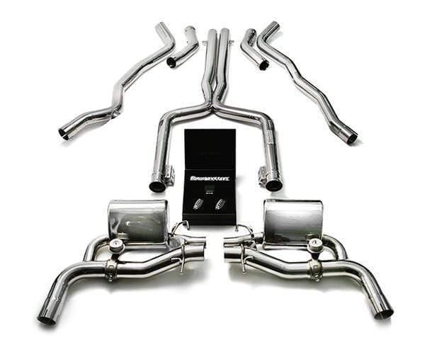 ARMYTRIX Stainless Steel Valvetronic Catback Exhaust System Mercedes Benz C63 AMG | AMG S W205 15+