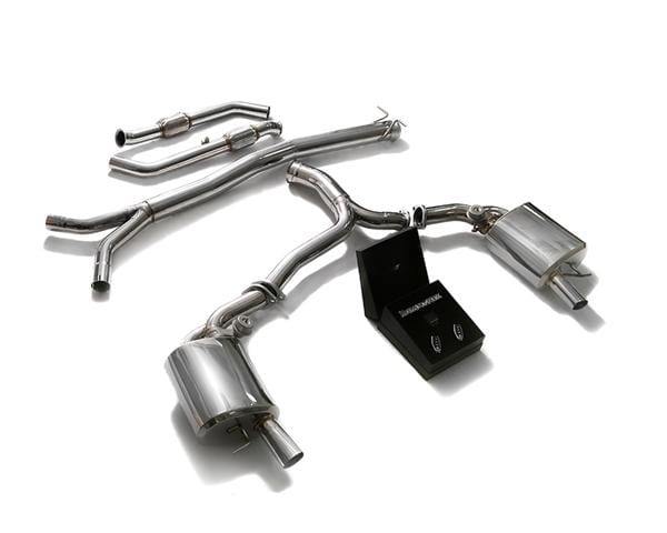 ARMYTRIX Stainless Steel Valvetronic Catback Exhaust System for OEM Diffuser Mercedes Benz C400 | C43 AMG W205 15+